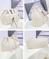 ナイロン巾着バッグ トートバッグ 大容量 レディース シンプルbag 通勤通学かばん カジュアルショッピングバッグ 軽量マザーズバッグ 無地 A4サイズ 韓国風鞄 90BAIGOU-001