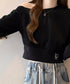 オフショルスウェット 肩見せ トレーナー 韓国風 オフショルダートップス 春秋 ショート丈トレーナー 長袖スウェット 肌見せ お洒落 ダンス服 セクシーtシャツ 90CHENXINI-010