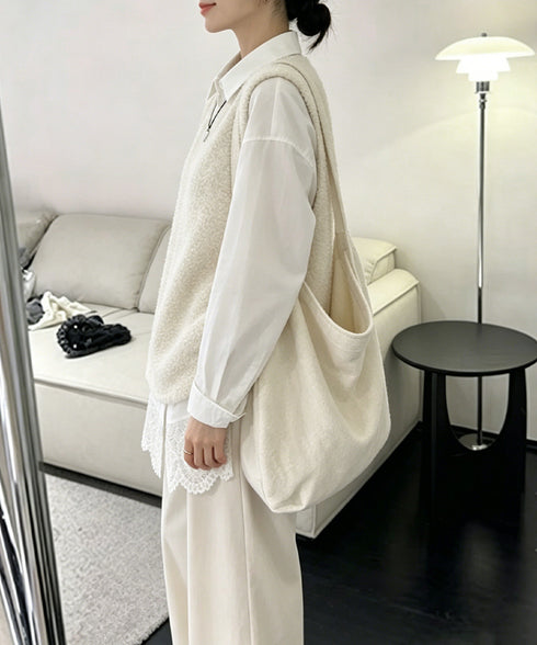 レース切替シャツブラウス長袖シャツ韓国風 襟付きシャツレディース 裾レース刺しゅうトップス 春夏 ゆったりシルエット こなれ感 ロングシャツカーディガン体型カバー 90CHENXINI-013
