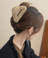 ファーバンスクリップ 韓国 ヘアクリップ ヘアアクセサリー きれいめクリップ 大きめ まとめ髪グッズ 簡単ヘアアレンジ 髪留め 大人かわいい お洒落 髪飾り 秋冬 90FXZ-002
