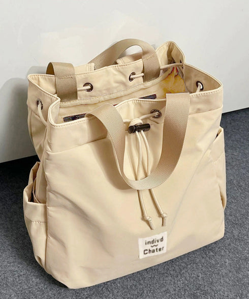 ナイロンリュック 巾着トートバッグ韓国風 A4対応 軽量ナップサックレディース 大容量リュックサック 巾着リュック大きめ 通勤通学バック 3way お出かけかばん 90GENGSU-001