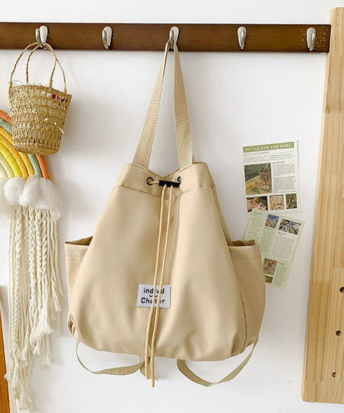 ナイロンリュック 巾着トートバッグ韓国風 A4対応 軽量ナップサックレディース 大容量リュックサック 巾着リュック大きめ 通勤通学バック 3way お出かけかばん 90GENGSU-001