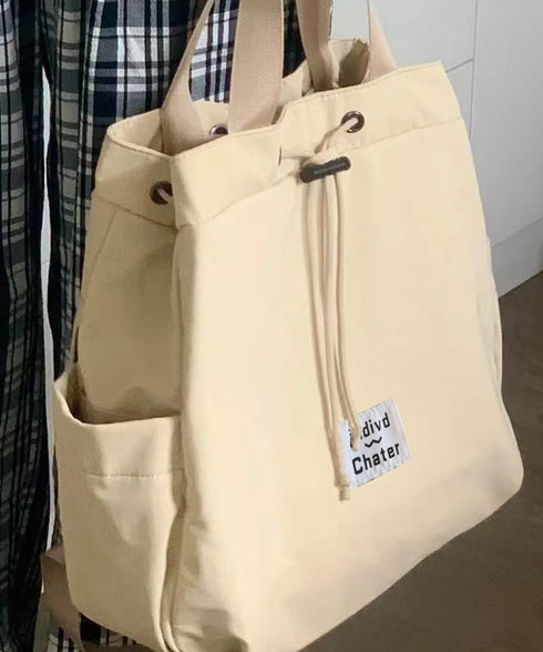 ナイロンリュック 巾着トートバッグ韓国風 A4対応 軽量ナップサックレディース 大容量リュックサック 巾着リュック大きめ 通勤通学バック 3way お出かけかばん 90GENGSU-001