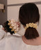 韓国風もこもこシュシュ 大人可愛い髪飾り 高弾力毛糸シュシュ ヘアゴム ヘアアクセサリー まとめ髪 きれいめ 髪留め ポニーテールゴム 簡単ヘアアレンジ秋冬小物 90HUANS-001