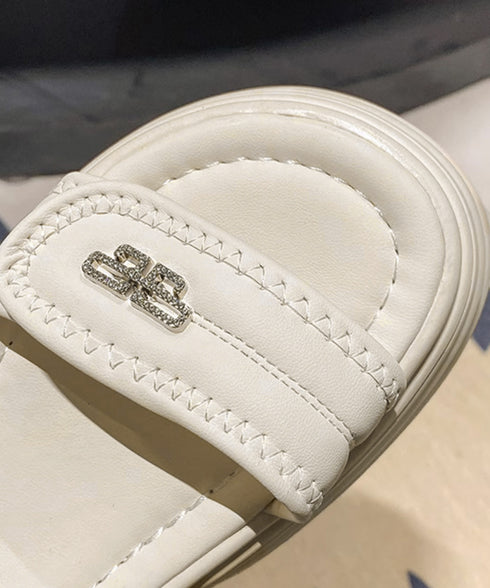 厚底ベルクロサンダル スポーツサンダル夏 レディース マジックテープ ベルトサンダル 歩きやすい オルチャン コンフォートサンダル 美脚脚長 旅行夏靴 疲れにくい 90JIANLONG-002