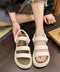 ストラップサンダル 韓国風 厚底サンダル 歩きやすい 2WAYサンダル コンフォートサンダル カジュアルサマーサンダル 美脚脚長疲れない 軽量シューズ お洒落夏靴 90JIANLONG-009