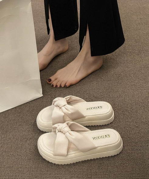 厚底サンダル ミュールサンダル 美脚 夏 クロスリボンコンフォートサンダル 軽量靴 疲れにくい 履きやすい 大人可愛い サマーサンダル 歩きやすい オルチャン夏靴 90JIANLONG-011