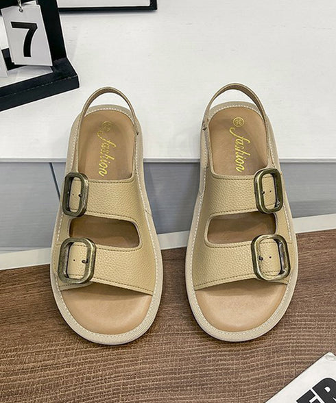 ダブルベルト サンダル バックルサンダル コンフォートサンダル レディース サマーシューズ 疲れにくい おしゃれ カジュアル 柔らかい 夏靴 歩きやすい 韓国風 90JIANLONG-012