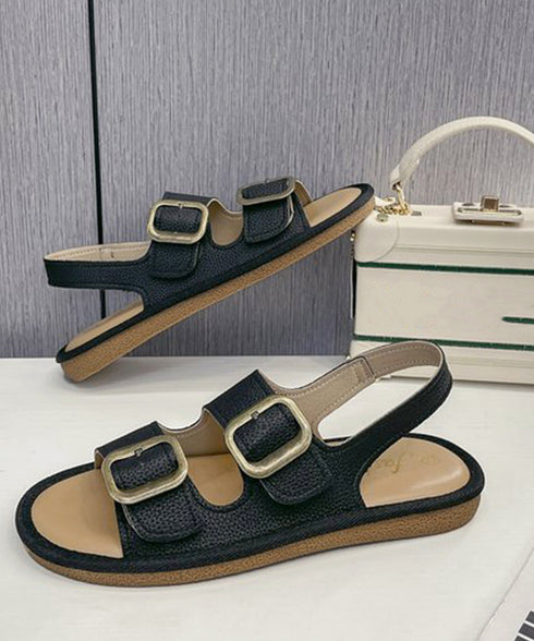 ダブルベルト サンダル バックルサンダル コンフォートサンダル レディース サマーシューズ 疲れにくい おしゃれ カジュアル 柔らかい 夏靴 歩きやすい 韓国風 90JIANLONG-012