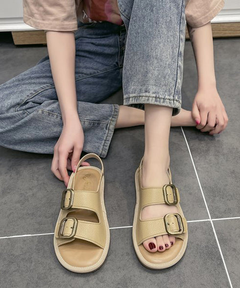 ダブルベルト サンダル バックルサンダル コンフォートサンダル レディース サマーシューズ 疲れにくい おしゃれ カジュアル 柔らかい 夏靴 歩きやすい 韓国風 90JIANLONG-012