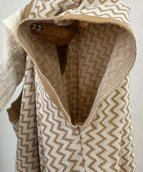 フレンチスリーブサマーニット レディース ノースリーブニットトップス きれいめ 柄ニットTシャツ ゆったり 体型カバー 半袖春夏トップス 丸首 薄手ニットソー韓国 90JINLONG-001