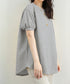 ワッフルTシャツ半袖レディースゆったり夏 大人可愛いワッフルプルオーバー パフスリーブ体型カバートップス カジュアル 裾ラウンドゆるtシャツ 無地カットソー春夏服 90RRT-001