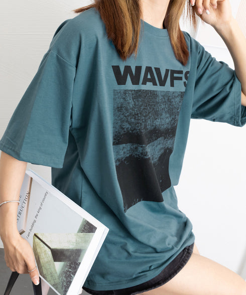 ロングtシャツ ビッグシルエットTシャツ レディース 韓国風プルオーバー 着やせビッグtシャツ半袖 ゆったり おしゃれカットソー 夏トップス グラフィック ロゴT 90XIAOHD-001