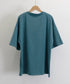 ロングtシャツ ビッグシルエットTシャツ レディース 韓国風プルオーバー 着やせビッグtシャツ半袖 ゆったり おしゃれカットソー 夏トップス グラフィック ロゴT 90XIAOHD-001