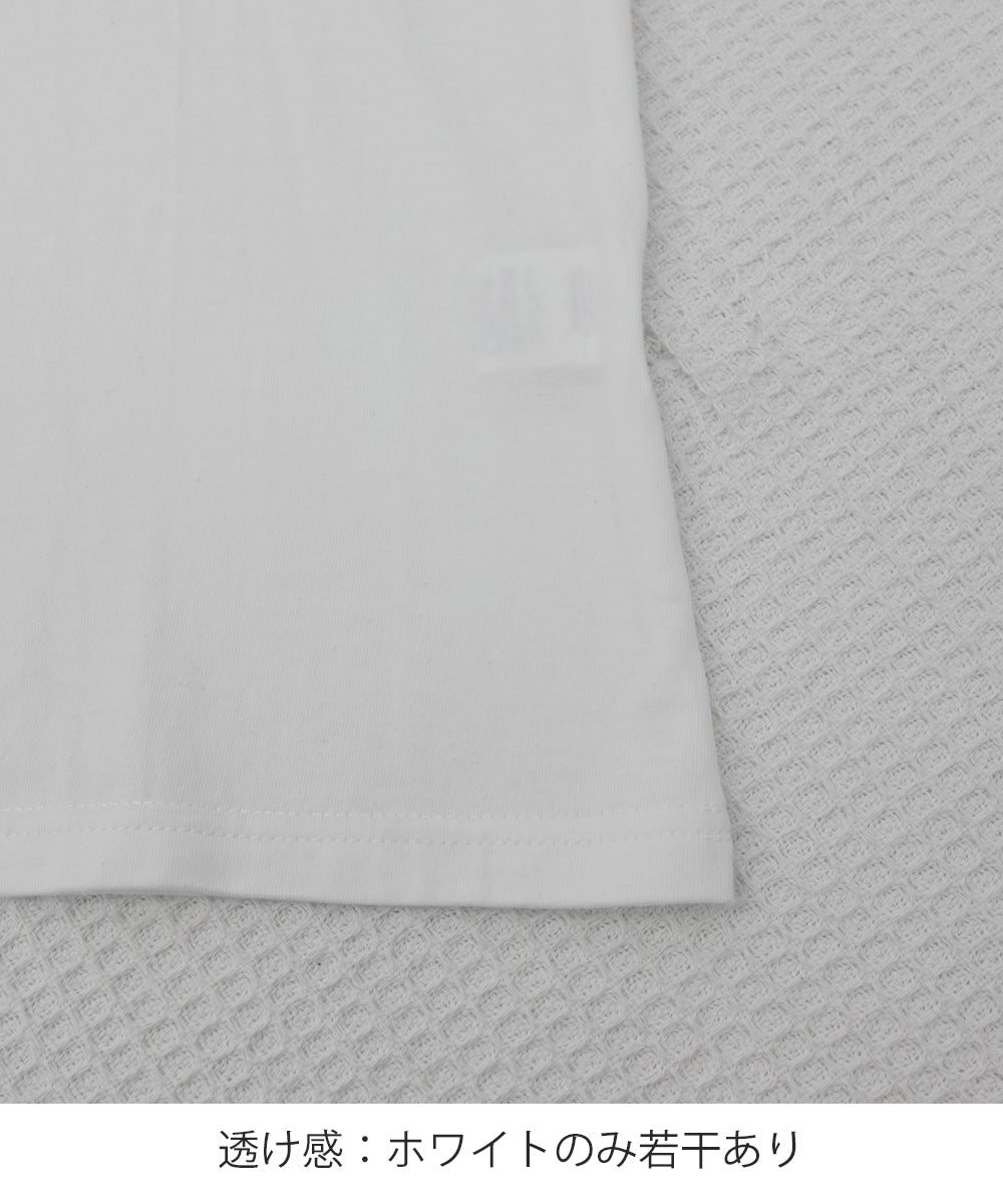 ロゴプリントTシャツ 半袖韓国風トップス