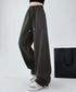 スウェットパンツ レディースワイドパンツ ハイウエストイージーパンツ 着やせボトムス ゆったり運動着韓国風リラックスパンツ 楽ちんロングパンツ 春夏秋冬体型カバー 92YIYU-001