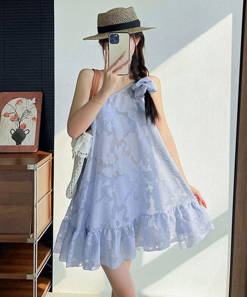 ビキニ3点セット花柄シアーワンピース付き レディース体型カバーセパレート水着 フリルヘムワンピ リゾートビキニ韓国風フェミニン水着大人可愛い セクシースイムウェア 92CANLEI-001