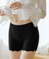 ペチパンツシームレスペチコート3色セット レディース 波型ヘムインナーパンツ チラ見え防止ショーパン ウエストゴム見せパン 冷感タッチ薄手肌着 ボックスショーツ 92FSKJ-001