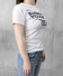 タイトロゴTシャツグラフィック半袖韓国風 大人カジュアル英字プリントトップス クルーネックタイトtシャツ ストリート系女子甘辛ミックス春夏服 コンパクトカットソー 92HANPINFS-006