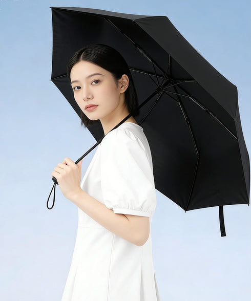 自動開閉三つ折り傘 ワンタッチ晴雨兼用傘 レディース 日焼け防止 三段式雨傘 超軽量 コンパクト日傘 携帯便利 紫外線対策 折りたたみ傘 梅雨対策 ワンプッシュ傘 92JINYUSY-001