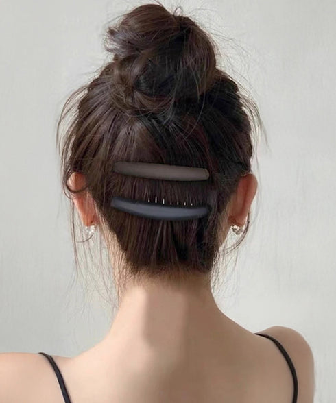 ヘアコーム3色セットヘアアクセサリー大人 可愛いヘアコーム夜会巻き ヘアアレンジグッズ 跡がつかない前髪コーム プチプラ まとめ髪マットコーム きれいめ 上品清楚 92KAIYUDZ-001