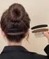 ヘアコーム3色セットヘアアクセサリー大人 可愛いヘアコーム夜会巻き ヘアアレンジグッズ 跡がつかない前髪コーム プチプラ まとめ髪マットコーム きれいめ 上品清楚 92KAIYUDZ-001