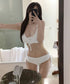 ビキニ水着セット小胸盛れるセパレート水着 レディース 大人可愛いスイムウェア上下セット セクシーリボンビキニ おしゃれ Y2K水着海水浴 トレンド水着美胸 韓国風 92SHENGJIA-003