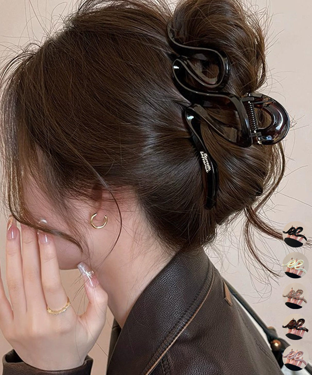 バンスクリップ大人 ヘアクリップおしゃれ 詳細画像1