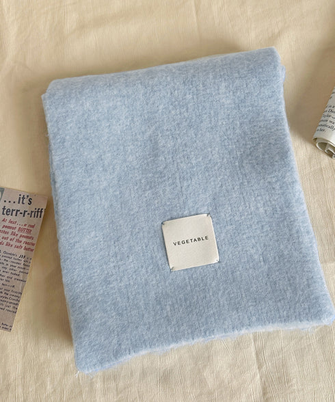 ニットマフラーカシミア風ネックウォーマー チクチクしない厚手マフラーレディース 暖かいストール韓国風 おしゃれショールマフラー無地シンプル 防風防寒グッズオフィス 92YZL-002