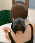 リボンスカーフシュシュ まとめ髪ヘアゴム シュシュ ヘアゴム ヘアアクセサリー まとめ髪 韓国ファッション きれいめ 大人可愛い 髪飾り 結婚式 プチプラ 簡単 95FASHI-012