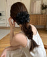 上品ボリュームシュシュヘアゴム シュシュ ヘアゴム ヘアアクセサリー まとめ髪 大人可愛い 韓国ファッション きれいめ 髪飾り ポニーテール 女子会 95FASHI-013