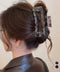 大人可愛い長方形ヘアクリップ レディース ヘアクリップ バンスクリップ おしゃれ 簡単 まとめ髪 ヘアアレンジ 大人可愛い 髪留め プレゼント 95FASHI-008