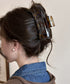 大人可愛い長方形ヘアクリップ レディース ヘアクリップ バンスクリップ おしゃれ 簡単 まとめ髪 ヘアアレンジ 大人可愛い 髪留め プレゼント 95FASHI-008