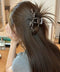 バンスクリップ 大きめ ヘアアクセサリー ヒョウ柄 リボンクリップ カジュアル リボン髪留め デイリー ヘアアクセサリー 小物 誕生日 プレゼント 95FASHI-011