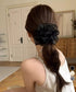 上品ボリュームシュシュヘアゴム シュシュ ヘアゴム ヘアアクセサリー まとめ髪 大人可愛い 韓国ファッション きれいめ 髪飾り ポニーテール 女子会 95FASHI-013