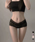 繊細レース ショーツ レディース レースショーツ レディース ランジェリーパンツ 透け感 通気性 蒸れない 響きにくい 勝負下着 記念日 お泊り下着 単品 95NK-006