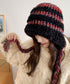 暖かいニット帽ファーキャップもこもこ帽子 ふわふわファー帽子 チクチクしないニットキャップ レディース毛糸帽子 大人可愛いボア帽子おしゃれ 韓国風帽子防風防寒保温 97MAOZI-001