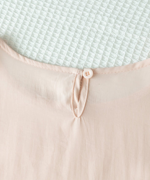 タックスリーブブラウス長袖韓国風トップス パフ袖トップス レディース きれいめブラウス オフィスカジュアル インナートップスおしゃれ クラシカルブラウス 学校行事 97SY-002