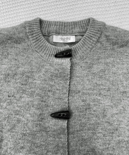 韓国風トグルボタンニットカーディガン秋冬 暖かいカーディガンレディース長袖 ドロップショルダー前開きニットトップス オフィスカジュアルカーディガンきれいめセーター 97SY-016