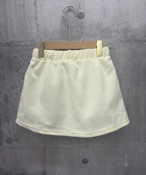 英字ロゴスウェットセットアップ大人可愛い レディーストレーナーきれいめ ポケット付き インナーパンツ付きスカートウエストゴム ドロップショルダートップスおしゃれ服 97TAOZH-003