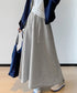 スウェットロングスカート 美脚 春秋冬 レディース スカート ウエストゴム マキシ リラックススカート 無地 Aラインスカート きれいめ カジュアル 通勤 通学 98CHAYA-002