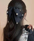ヘップバーン風 ヘアクリップ レディース ヘアアレンジグッズ 誕生日 リボンクリップ おしゃれ ヘアアクセサリー 人気髪飾り 大人可愛いヘアアレンジ 結婚式発表会 98DIQIAN-002