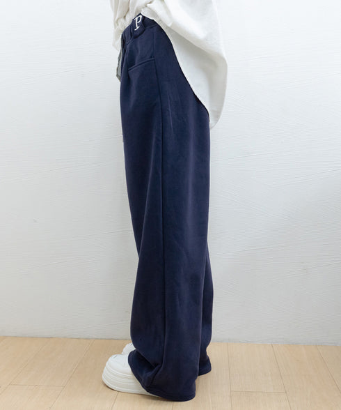 スウェットパンツ レディースワイドパンツ ハイウエストイージーパンツ 着やせボトムス ゆったり韓国風リラックスパンツ 楽ちんロングパンツ 春夏秋冬体型カバー 98CHAY-003
