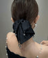 ヘップバーン風 ヘアクリップ レディース ヘアアレンジグッズ 誕生日 リボンクリップ おしゃれ ヘアアクセサリー 人気髪飾り 大人可愛いヘアアレンジ 結婚式発表会 98DIQIAN-002