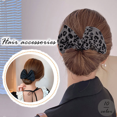 人気 お団子 ヘアアクセサリー レディース 髪型 髪編みツール 便利 花柄 簡単 可愛い おしゃれ 98HAOFU-001