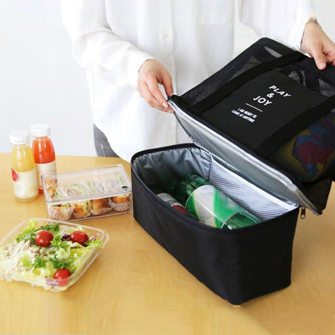 ピクニック プールビーチバッグ 大容量 キャンプ用品 プール 海水浴 遠足 旅行 アウトドア トレッキング お買い物バッグ お弁当バッグ 便利グッズ エコバッグ 98HAONA-001