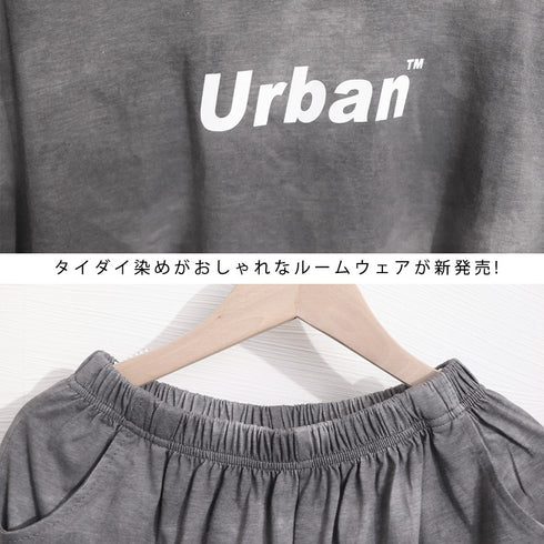 スポーツウェア レディース 春夏 半袖 タイダイ柄 ショートパンツ Tシャツ 上下セット 薄手 可愛い おしゃれ 98HJ-001