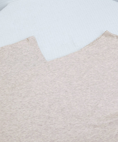 2WAY アシンメトリーネックトップス 前後着られる レディース プルオーバー 無地 長袖 柔らかい ビッグtシャツ お洒落 体型カバーtシャツ 着回し 春秋冬 98JZMAN-001