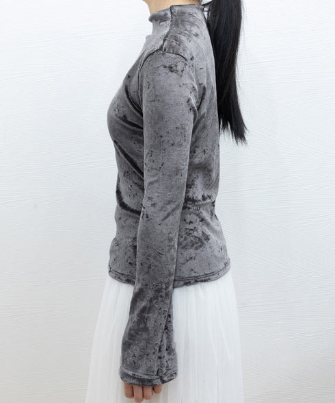 プチハイネック 長袖 インナートップス レディース 春秋新作 韓国風 おしゃれカットソー上品 きれいめ スリムフィット 薄手 トレンド 無地 トップス セクシー 98LAIJEN-001