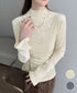 プチハイネック 長袖 インナートップス レディース 春秋新作 韓国風 おしゃれカットソー上品 きれいめ スリムフィット 薄手 トレンド 無地 トップス セクシー 98LAIJEN-001